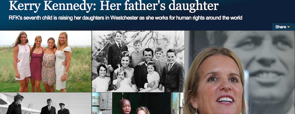 Kerry Kennedy: Her father's daughter