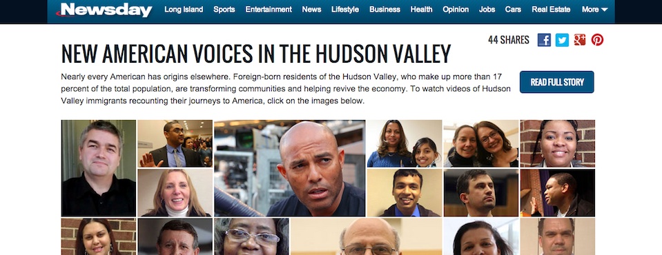 New American Voices in the Hudson Valley